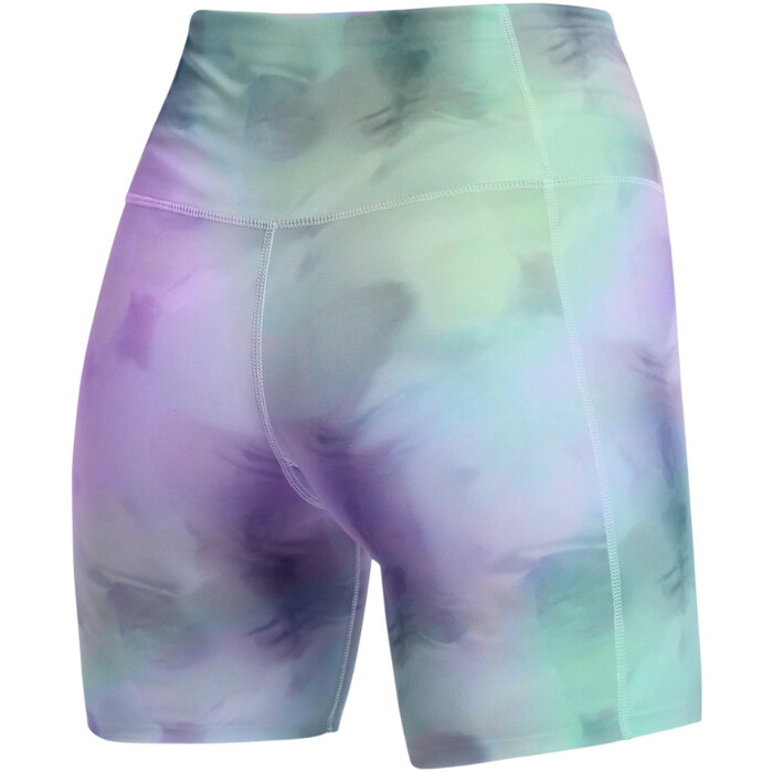 2024 Mystic Frauen Terri Performance Biker Shorts 35001.240241 - Purple / Green